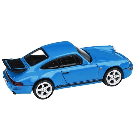 Paragon 1987 RUF CTR Racing 1 by 64 Scale Diecast Model Car, Blue PA-55297